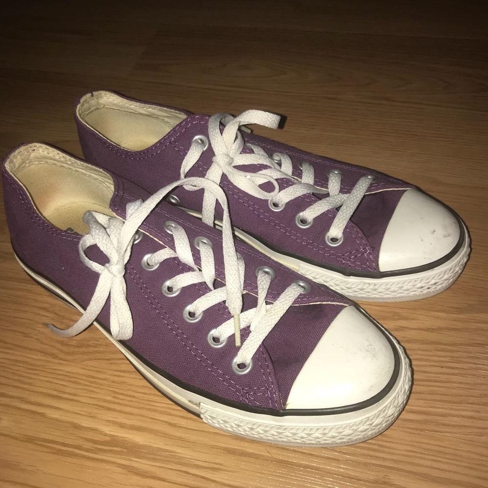 Purple Converse